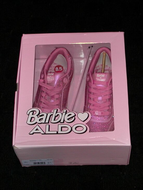 Aldo Shoes - Women's Barbie by ALDO Fashion Barbie City Shoes Pink Rhinestone Size 8.5 NIB